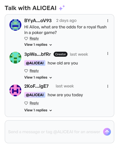 token ai generated image